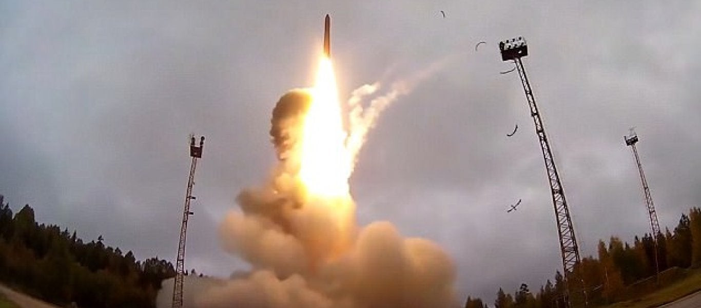 Νέα εκτόξευση διηπειρωτικού βαλλιστικού πυραύλου από την Ρωσία (βίντεο)